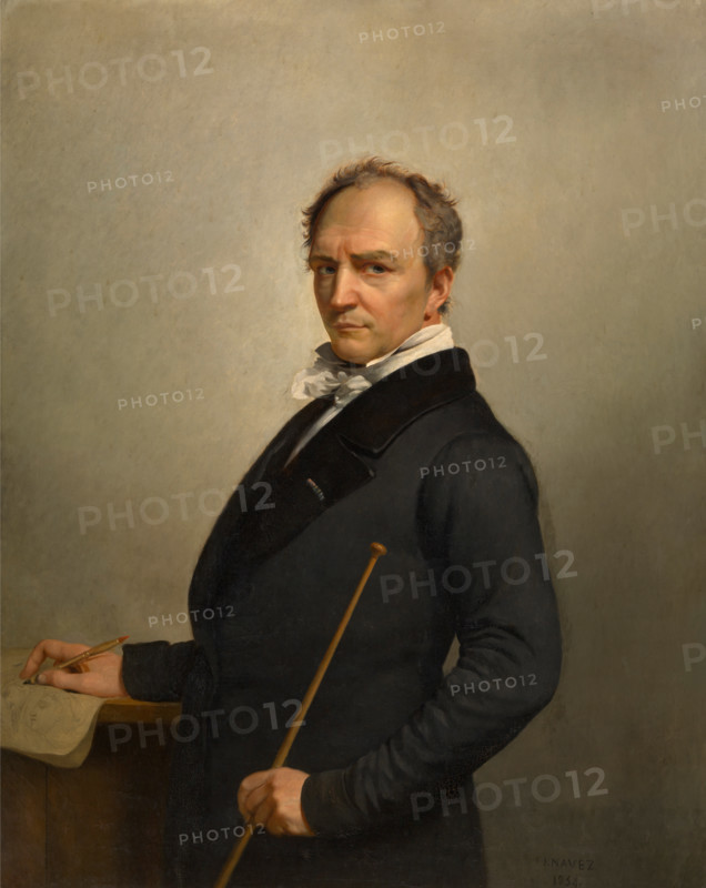 Self-portrait, 1854. Creator: Francois-Joseph Navez.