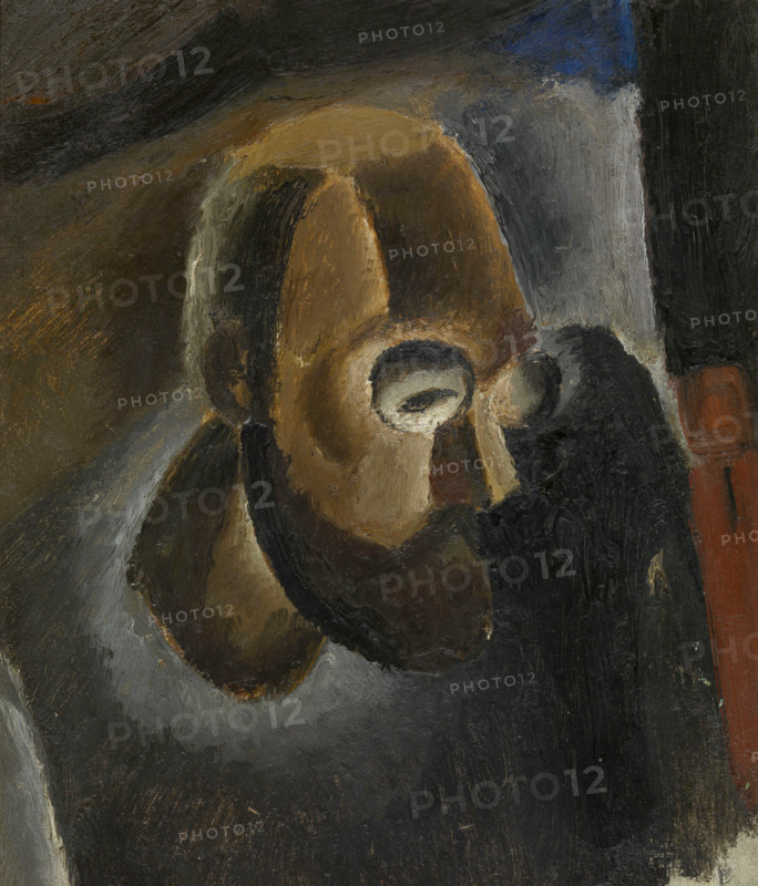 Self-portrait, 1919. Creator: Frits van den Berghe.