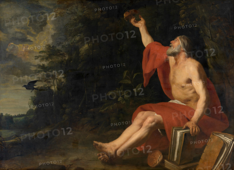 Prophet Elijah Fed by Ravens, 1620-1629. Creator: Gaspar de Crayer.