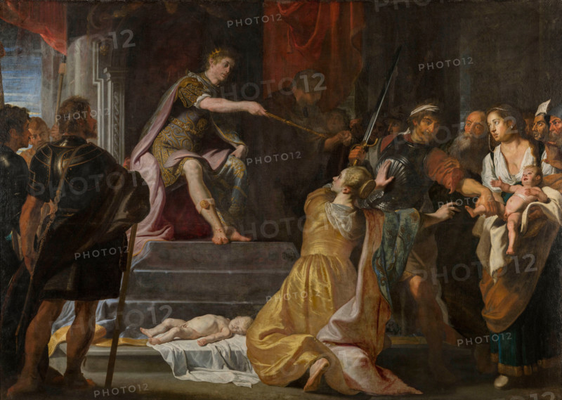 The Judgement of Solomon, c1620. Creator: Gaspar de Crayer.