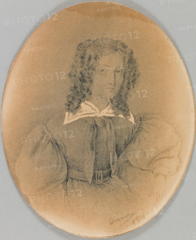Self-portrait. Creator: George Sand.