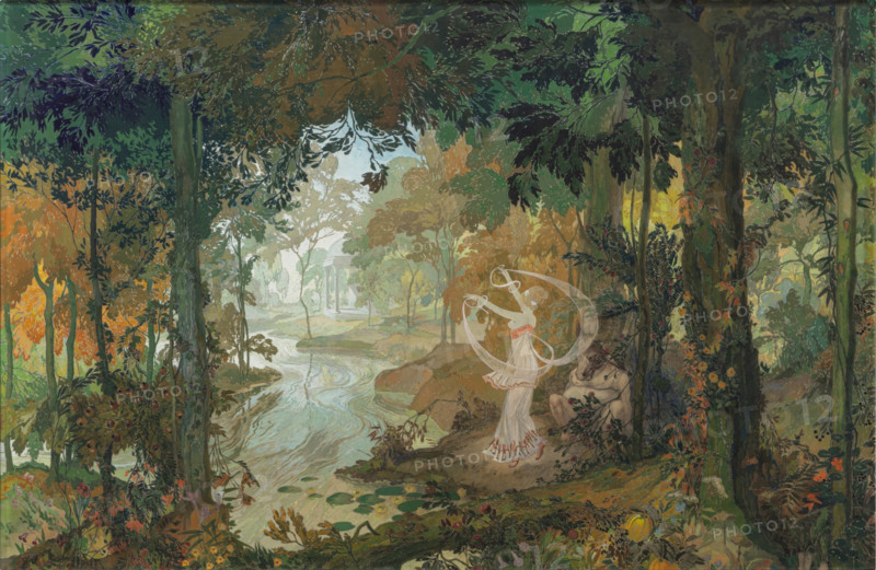 Titania dancing, 1900s. Creator: Georges de Feure.