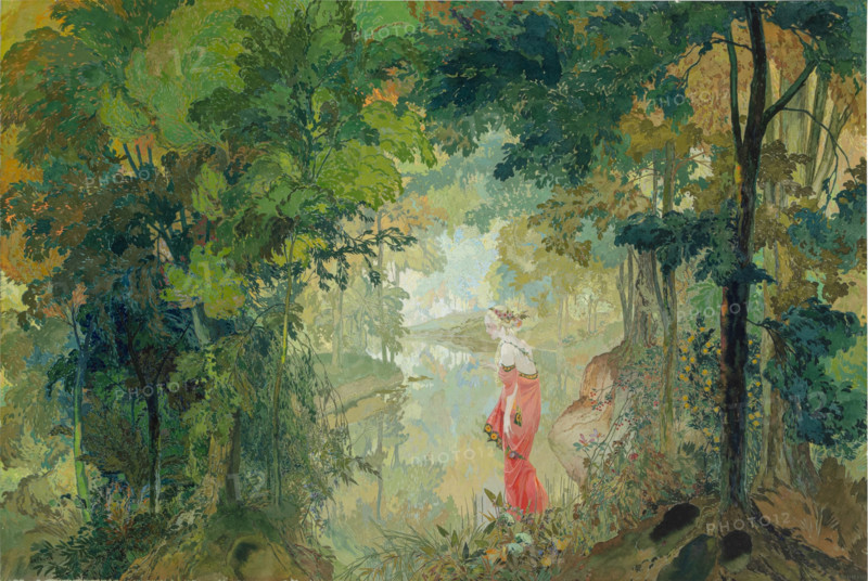 Ophelia, Early 1900s. Creator: Georges de Feure.