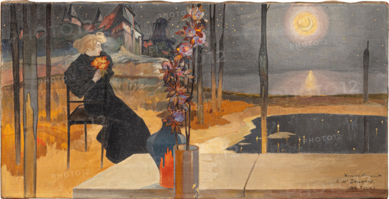 Melancholy, End 1890s. Creator: Georges de Feure.