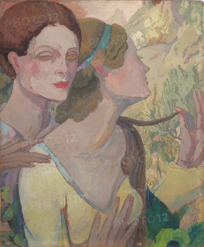 The Couple. Creator: Georges de Feure.