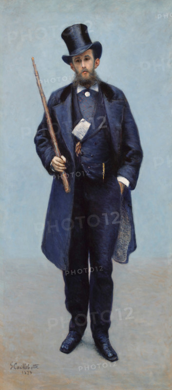 Portrait of Paul Hugot, 1878. Creator: Gustave Caillebotte.