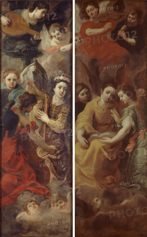 Concert of angels. Creator: Hendrick van Balen I.