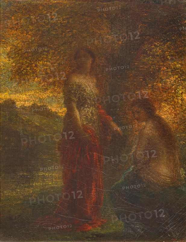 Deux baigneuses (Two bathers), c1891. Creator: Henri Fantin-Latour.