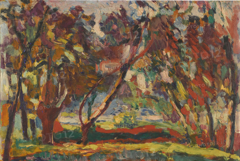Landscape, c1898-1899. Creator: Henri Matisse.