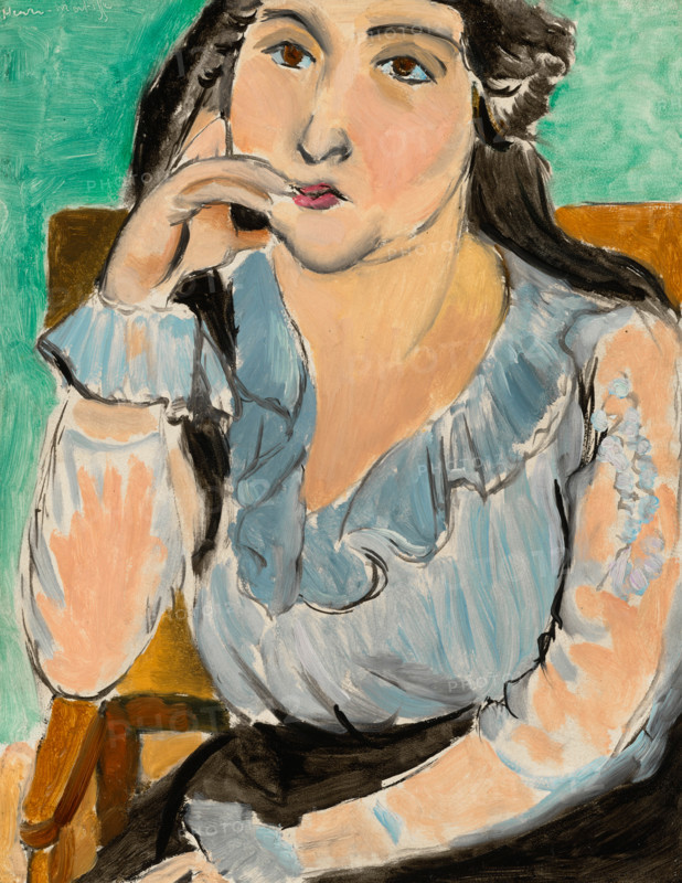 Portrait de femme (Lorette), 1916. Creator: Henri Matisse.