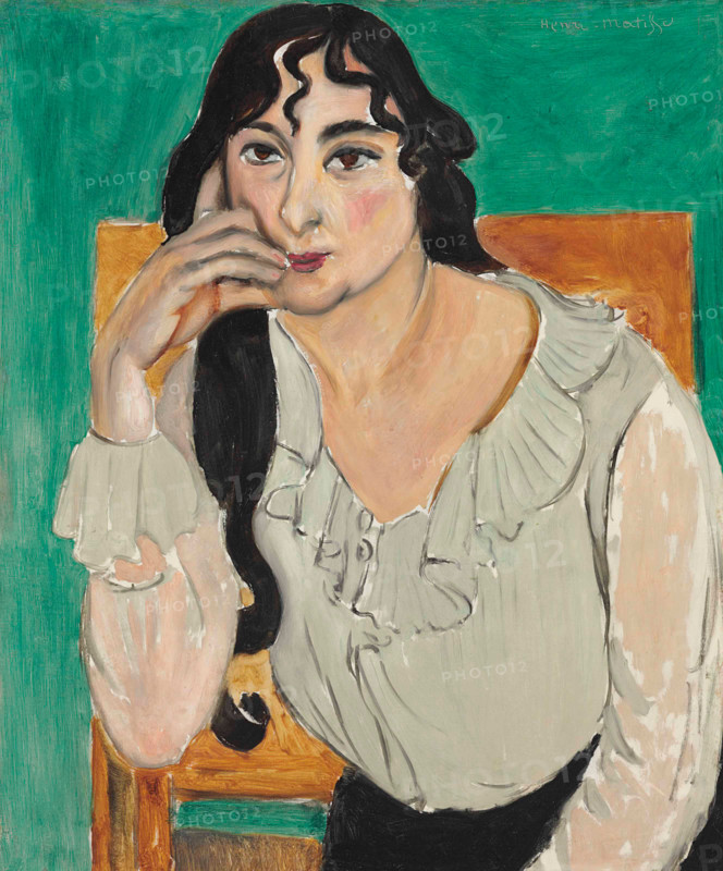 L'Italienne (Lorette), 1917. Creator: Henri Matisse.