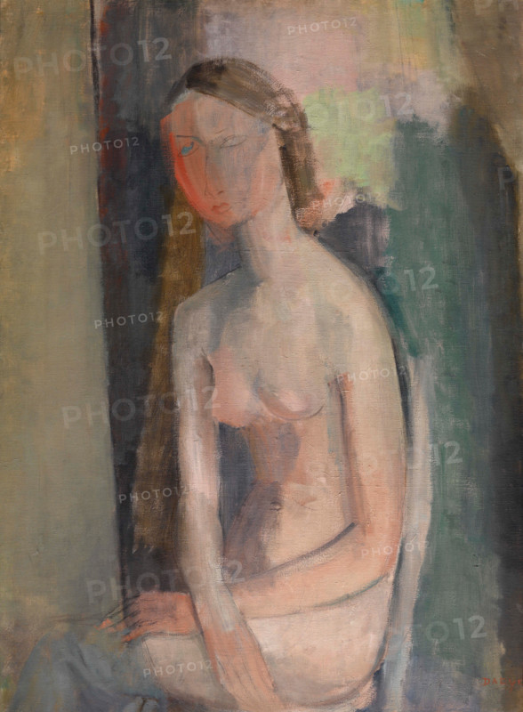 Nude with Arms Crossed, c1927. Creator: Hippolyte Daeye.