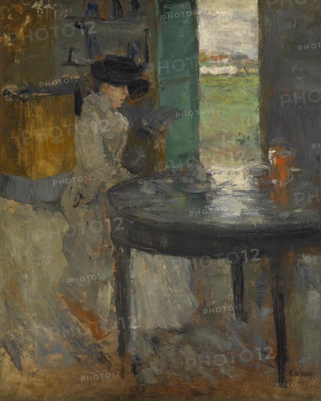 The Wait, c1879-1882. Creator: James Ensor.