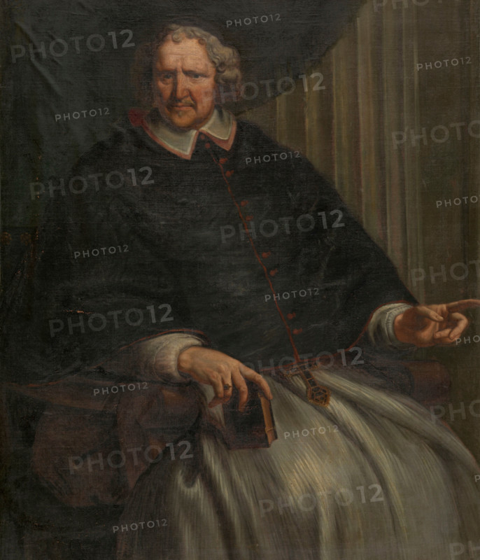 Portrait of Aubertus van Eede, bishop of Antwerp. Creator: Jan Erasmus Quellinus.