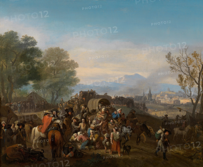 Horrors of War, End of 17th-Early 18th cen. Creator: Jan van Huchtenburgh.