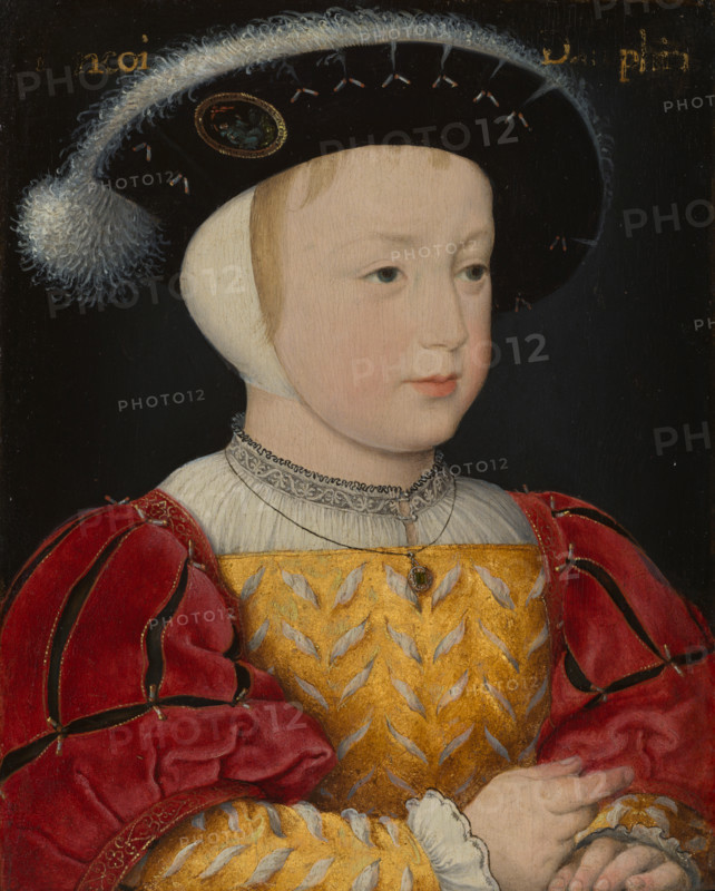 Portrait of Dauphin Francis III (1518-1536), Duke of Brittany, c1521-1525. Creator: Jean Clouet.