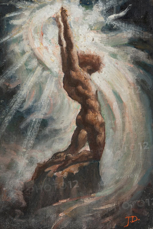 Prometheus. Creator: Jean Delville.