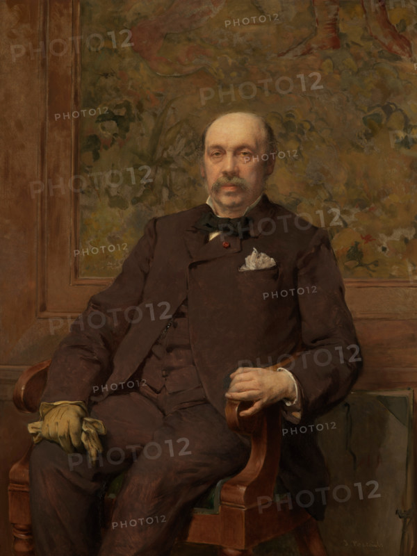 Self-portrait, 1860. Creator: Jean Francois Portaels.
