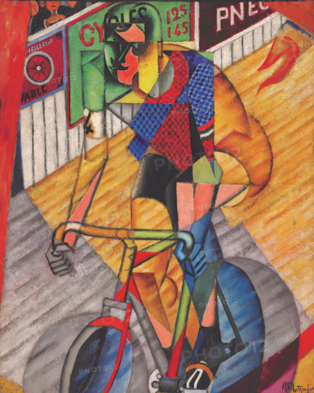 Le cycliste (The cyclist), 1912. Creator: Jean Metzinger.