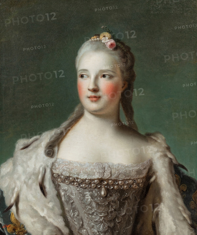 Portrait of Princess Maria Josepha of Saxony (1731-1767), 1750s. Creator: Jean-Marc Nattier.