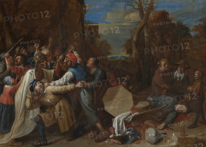 Death is Fierce and Quick, c1648. Creator: Joos van Craesbeeck.