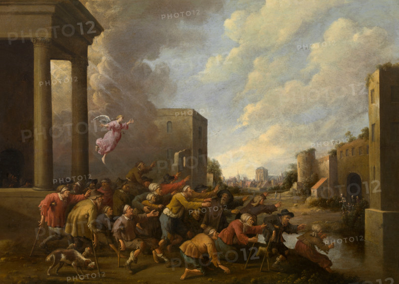 The Pool of Bethesda, First Half of 17th cen. Creator: Joost Cornelisz Droochsloot.