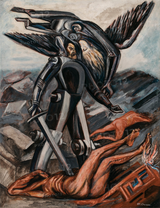 The conquest, c1942. Creator: Jose Clemente Orozco.