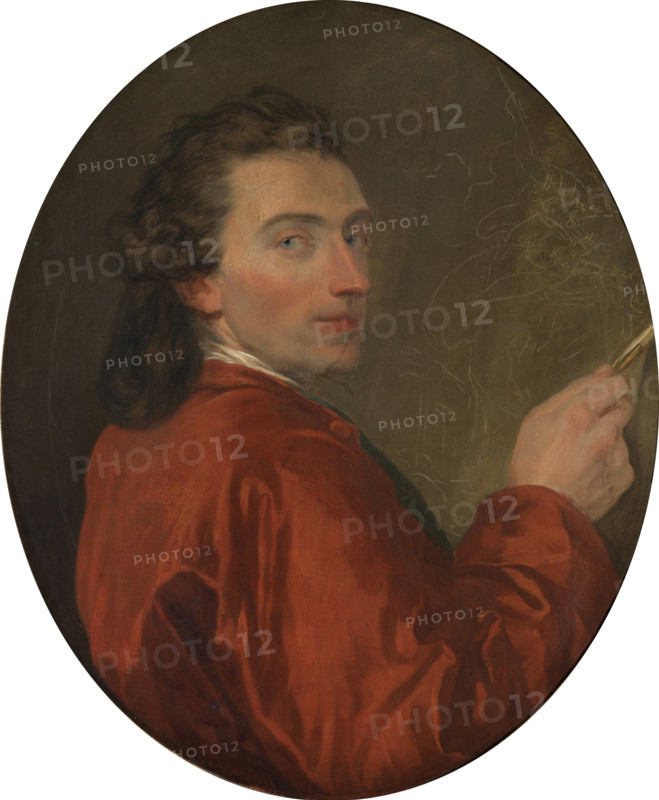 Self-portrait, 1771. Creator: Joseph Benoit Suvee.