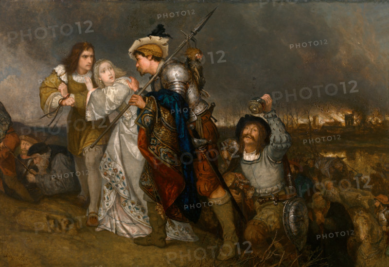 The disasters of war, c1858. Creator: Joseph Lies.