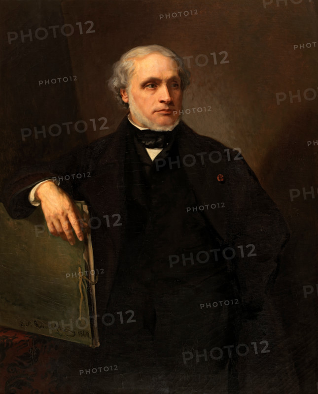 Self-portrait, 1862. Creator: Joseph Nicolas Robert-Fleury.