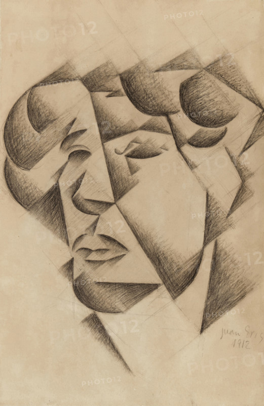 Self-portrait, 1912. Creator: Juan Gris.