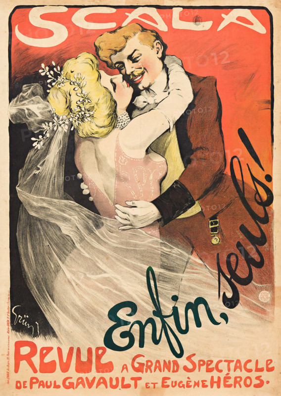 Scala - Enfin, Seuls!, 1901. Creator: Jules Alexandre Grun.