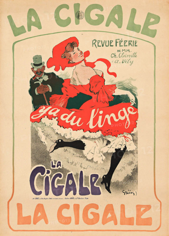 La Cigale, 1904. Creator: Jules Alexandre Grun.