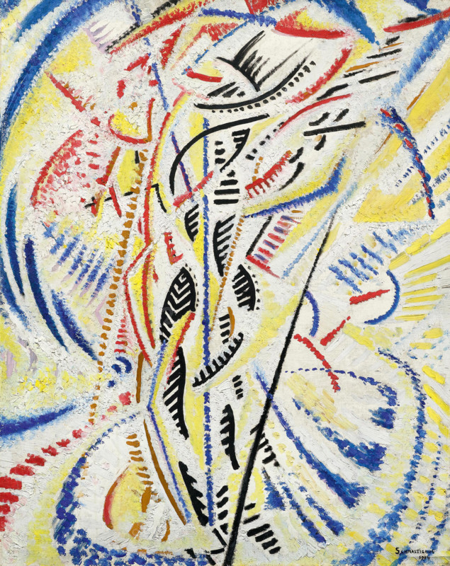 Sviluppo di un ritmo: Luce, 1914. Creator: Jules Schmalzigaug.