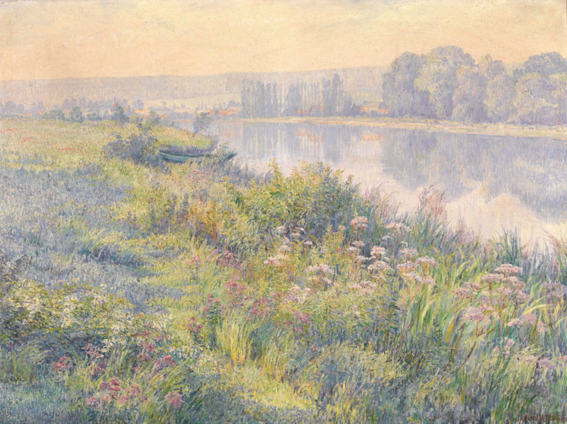Summer on the Maas, c1911. Creator: Juliette Wytsman.