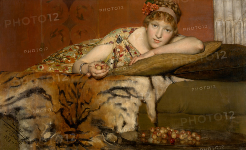 Cherries, 1873. Creator: Lawrence Alma-Tadema.