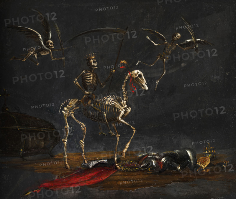 Mors Triumphans (Death Triumphant), First Half of 17th cen. Creator: Leonard Bramer.