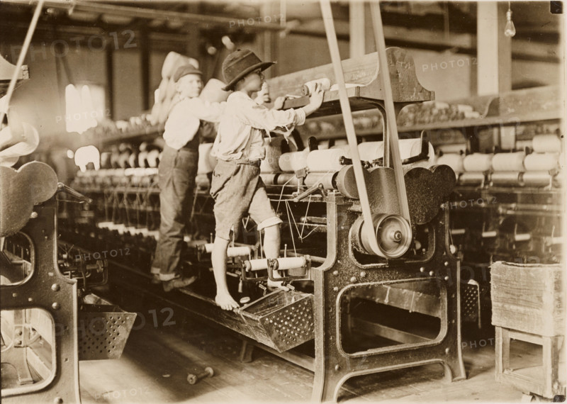 Doffer Boys, Macon, Georgia, 1909. Creator: Lewis Wickes Hine.