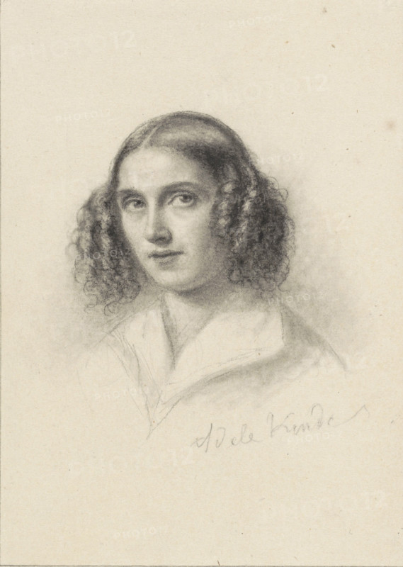 Self-portrait, c1820. Creator: Marie Adelaïde Kindt.