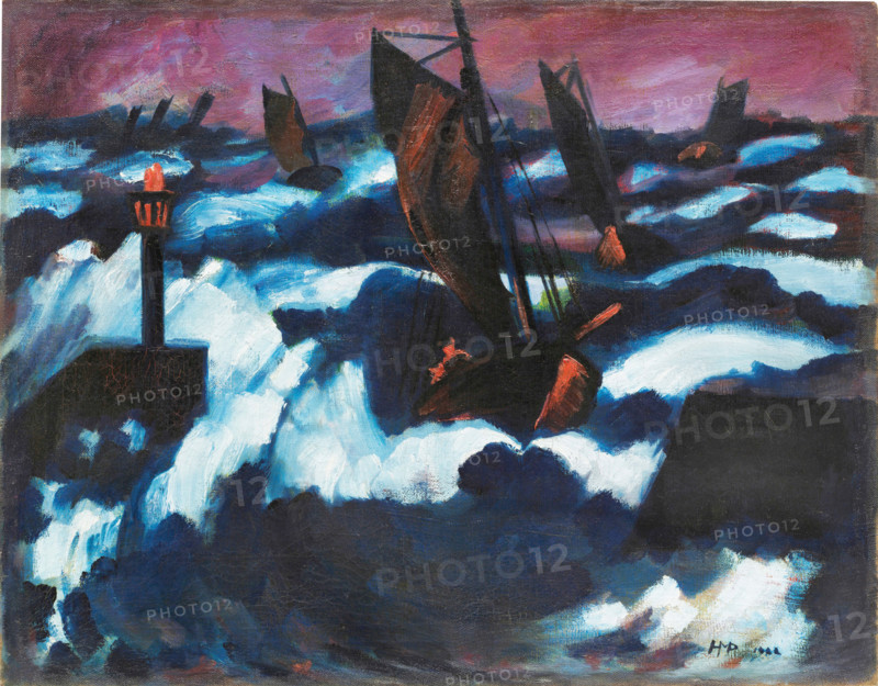 Baltic Sea, 1922. Creator: Max Pechstein.