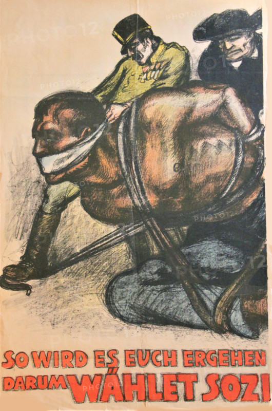 This is what will happen to you if reaction wins!, 1920. Creator: Mihaly Biro.