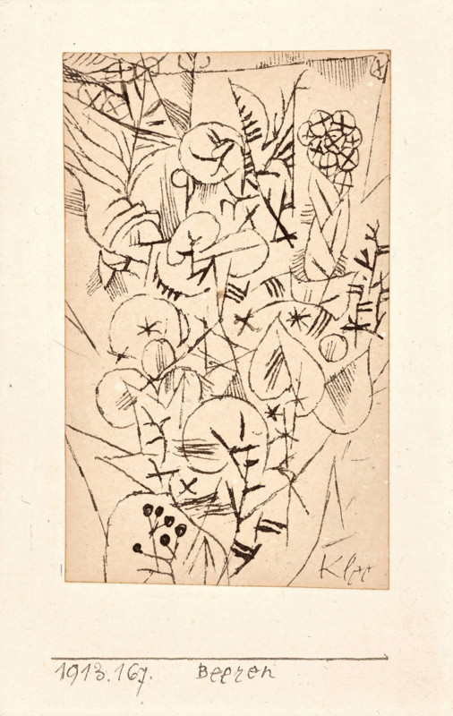 Berries, 1913. Creator: Paul Klee.
