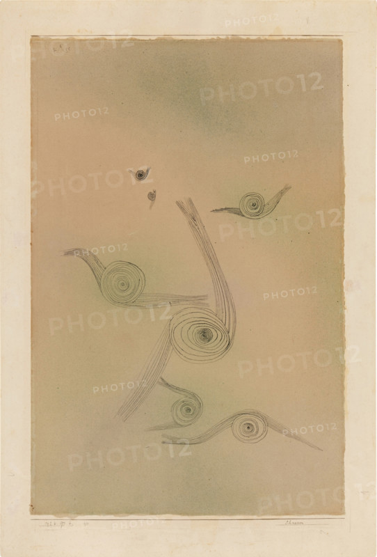 Snails, 1926. Creator: Paul Klee.