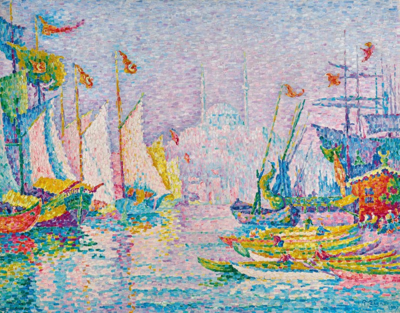 La Corne d'Or. Matin (The Golden Horn. Morning), 1907. Creator: Paul Signac.