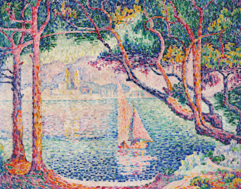 Antibes. La Pointe de Bacon, 1917. Creator: Paul Signac.