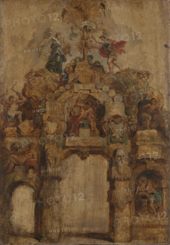 The Arch of Ferdinand (Pompa Introitus Ferdinandi), c1635. Creator: Peter Paul Rubens.
