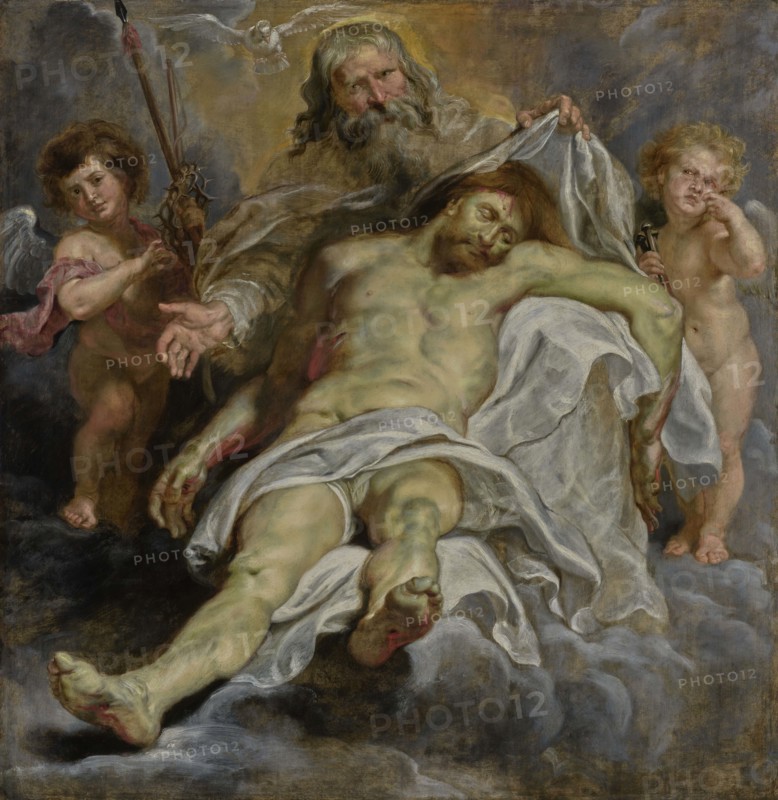 The Throne of Mercy, c1620. Creator: Peter Paul Rubens.