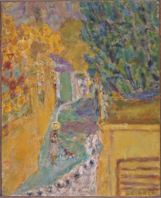 L'Escalier du Cannet, 1946. Creator: Pierre Bonnard.