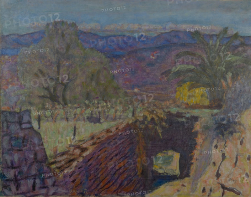 Southern landscape in mistral weather, 1922. Creator: Pierre Bonnard.