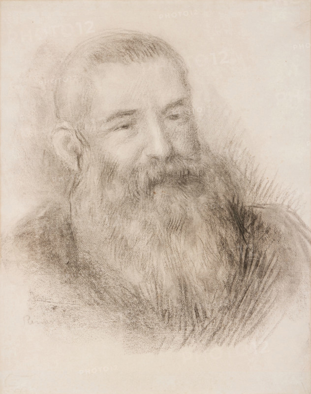 Portrait of Claude Monet, 1906. Creator: Pierre-Auguste Renoir.